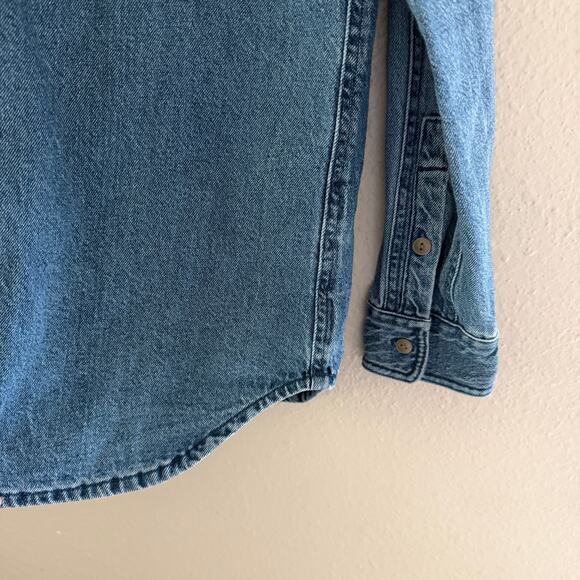 Madewell Chambray button down short - Picture 8 of 8